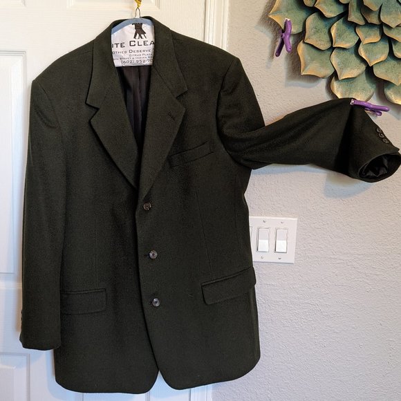 Pierre Cardin Other - 100% CAMEL HAIR | Vintage Pierre Cardin Sports Coat | 46L | HUNTER GREEN | EVC